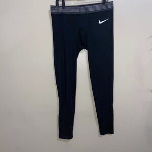 Nike Pro Breathe Full Length Training Base Layer Tights Mens 2XL AT3198-010 NEW